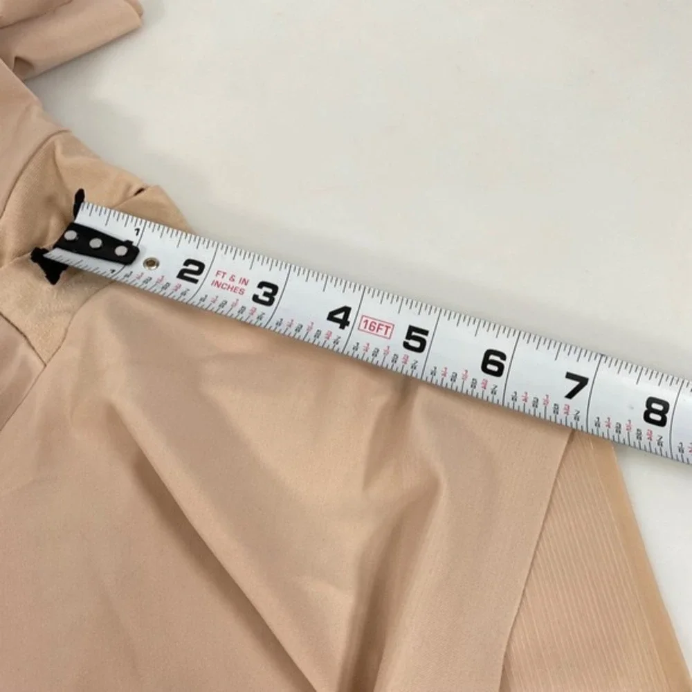 Total Comfort Womens Shape Away Extra Firm Control‎ Torsette Thigh Shapewear M